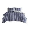 Striped Reversible Comforter Set