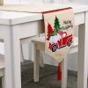 Christmas Decorations Forest Car Table Runner Table Santa Dress Up Table Mat Tablecloth Home Dress Up