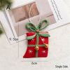 Christmas Tree Hanging Ornaments Nodic Style Gift Box Star Bell New Year Xmas Party Home Decor Pendant Noel Navidad